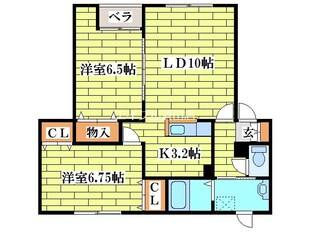 コルティーレ・スードの物件間取画像